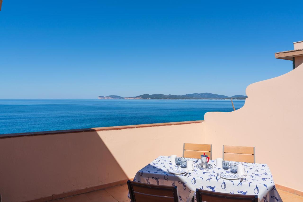 Apartament Sea Front Terrace Marco Polo Alghero Zewnętrze zdjęcie