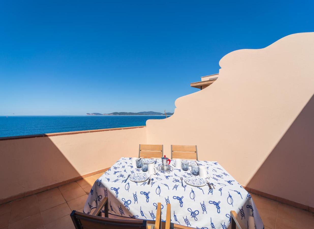 Apartament Sea Front Terrace Marco Polo Alghero Zewnętrze zdjęcie